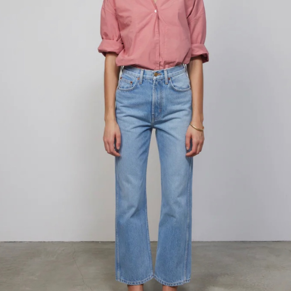 B Sides Plein Relaxed Straight Jean - Lt. Vintage